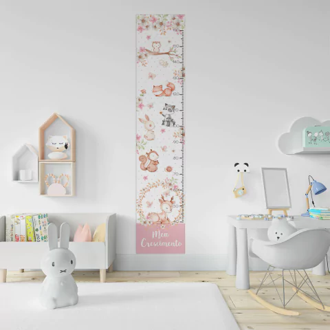 Régua de Crescimento Bosque Encantado