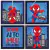 4 Placas Decorativas MDF Super Herois Baby Homem Aranha