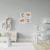 4 Placas Decorativas MDF Raposa Raposinha - Mamãe Decoração - Decoração Infantil, Adesivos, Enfeite de Porta e Papeis de Parede.