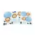 Combo Leaozinho Aquarelado Azul Marinho KIT Com Enfeite de Porta - loja online