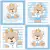 Combo Urso Principe Azul KIT Com Enfeite de Porta MDF - Mamãe Decoração - Decoração Infantil, Adesivos, Enfeite de Porta e Papeis de Parede.