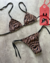 BIKINI DP TIRAS NEGRAS PRINT CHOCOLATE.