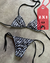 Imagen de BIKINI DP TIRAS NEGRAS PRINT | OFERTA 2 x 1.