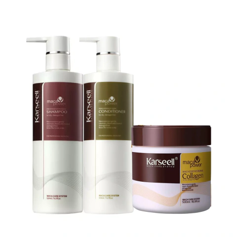 Kit Karseell Maca Essence Tratamiento Reparador Intensivo 3 Pasos