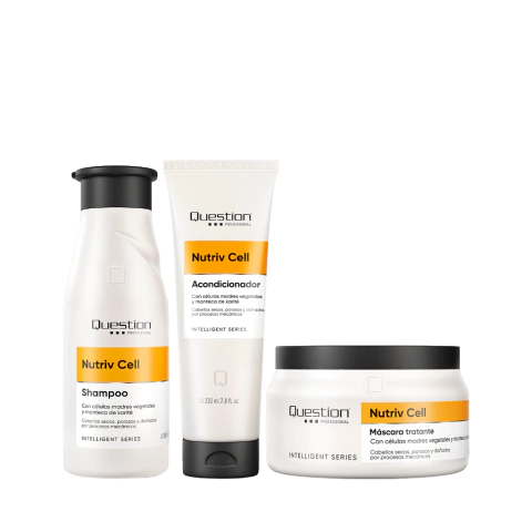 Kit Question Nutriv Cell Shampoo + Acondicionador + Mascara - comprar online