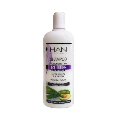 Shampoo Hidronutritivo Rulos Definidos Han 500ml - comprar online