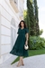 Vestido de Chiffon Texturizado - Decência Moda Cristã