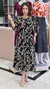 Vestido de Viscolinho Estampado - Decência Moda Cristã