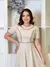 Imagem do Vestido no Linho Forrado