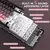 Imagen de Teclado Mecánico Inalámbrico Attack Shark X85 Gradient Pink