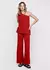 BLUSA OMBRO SÓ TRICÔ ALONGADA - VERMELHO ZNQJ1ASI
