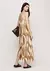 Vestido Midi Evasê Texturizado - Off white ZD7P1AEN