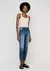 Calça Jeans Mom Cintura Alta - Azul ZKCA1ASN