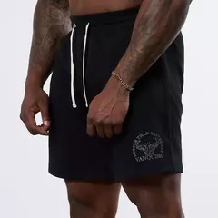 Vanquish Black Unconquerable Strength Wide Leg Shorts - comprar en línea