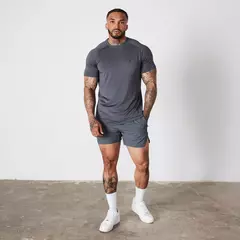 Vanquish Essential Denim Blue Performance Short Sleeve T Shirt en internet