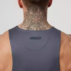 Vanquish Essential Denim Blue Performance Tank Top - GYMVIBES