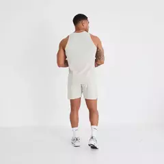 Vanquish Essential Stone Regular Fit Tank Top - GYMVIBES