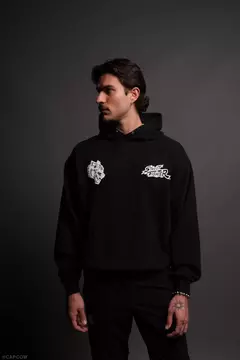 Iron Heart "Pierce" Hoodie in Black en internet