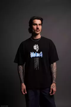Kikoken Forever "Premium" Oversized Tee in Black en internet