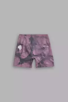 CONQUER EVERSON SEAMLESS "TRAINING" SHORTS IN CIPHER PURPLE BIG GHOST CLOUD - GYMVIBES