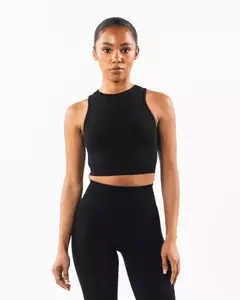 STRATUS CROP TANK Black - comprar en línea