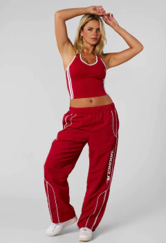 W204 - DRIFT TRACK PANT Red - GYMVIBES