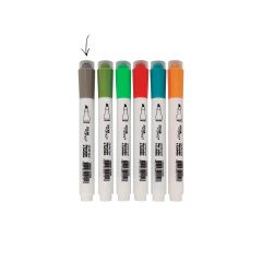 Caneta Dual Marcador E Carimbo Jocar Office