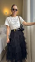 SAIA TULE BABADOS BOHO SHAY - Bella Donna BD