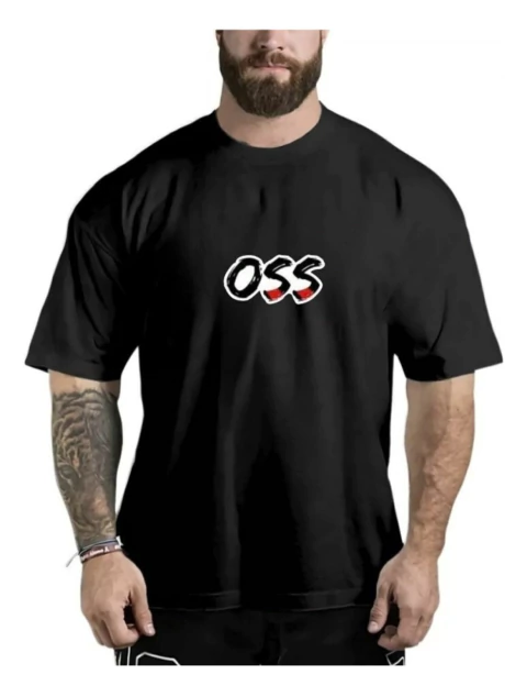 Camiseta Oversized Masculina Treino Academia Jiu Jitsu - comprar online