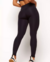 Calça Legging sem costura frontal - Preta - comprar online