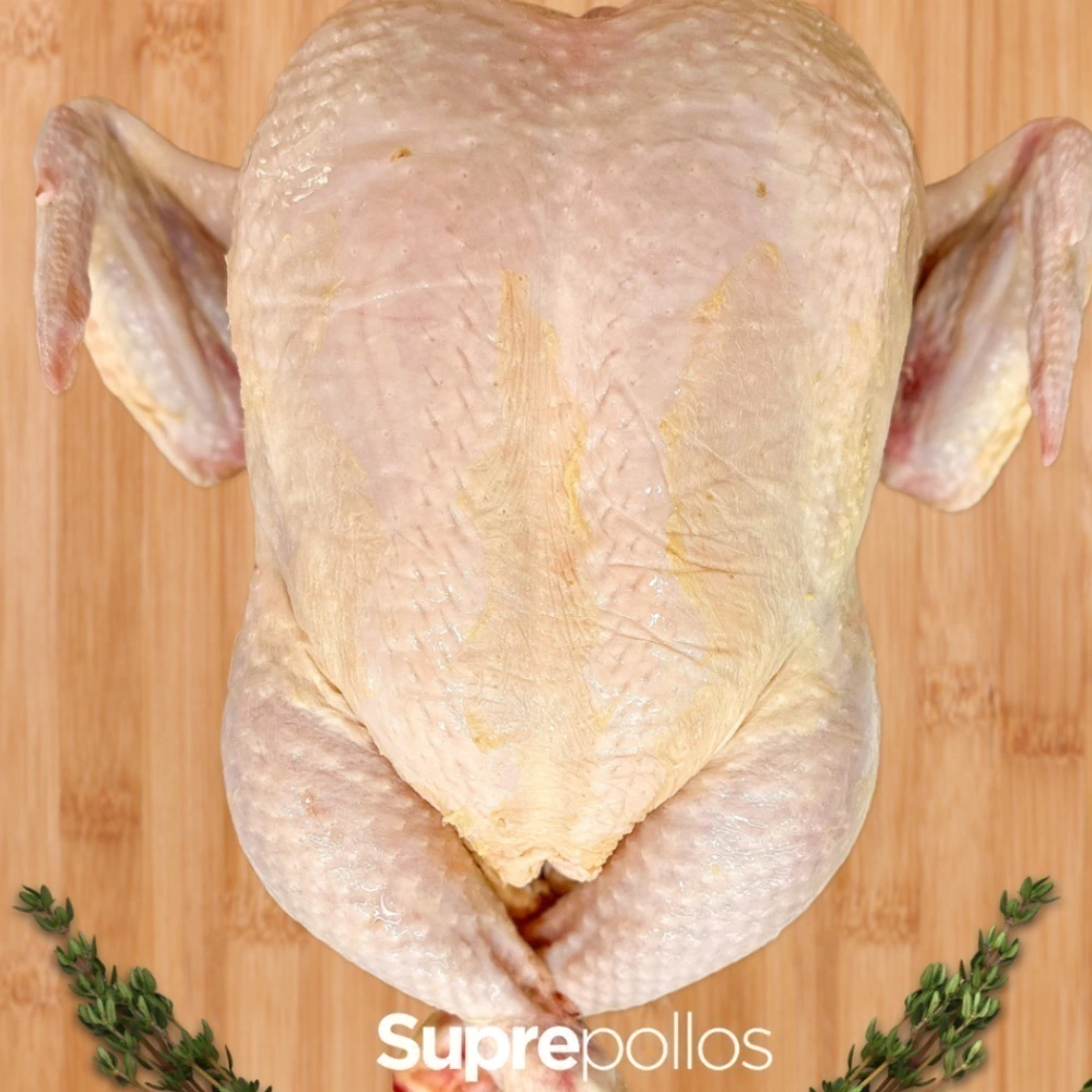 Pollo entero grande de campo fresco Santa Isabel