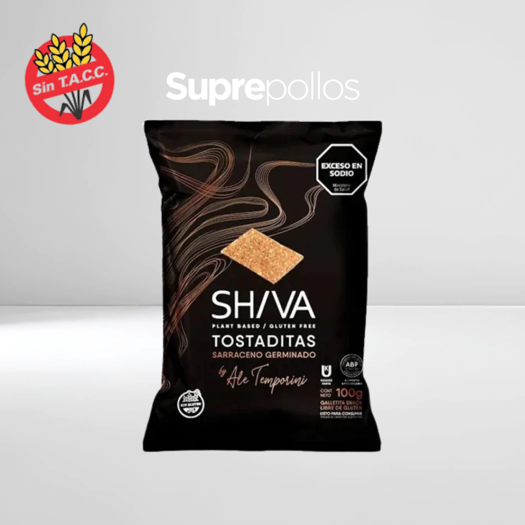 Tostis serraceno germinado Shiva