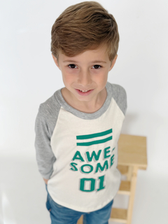 REMERA SOME MANGA RANGLAN - tienda online