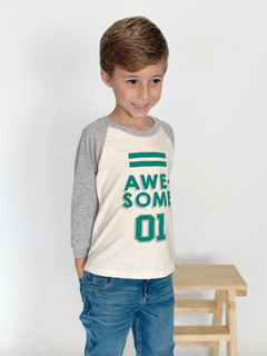 REMERA SOME MANGA RANGLAN - tienda online