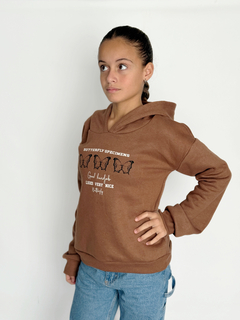 Maxibuzo MARIPOSAS Friza Nena con capucha en internet