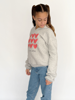 MAXIBUZO MULTICORAZONES Friza Nena con capucha - ParaKids