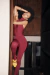 Slim leggings raspberry - buy online