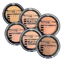 PÓ COMPACTO MATTE VEGANO MAX LOVE - comprar online