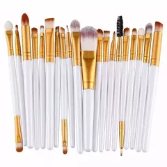 Kit de pinceis para make 20 cerdas diferentes