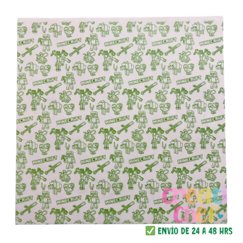 Papel Alimenticio Minecraft