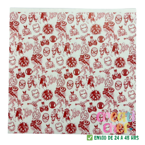 Papel Alimenticio Avengers