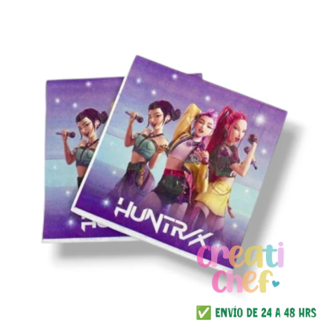 Servilletas Huntrix