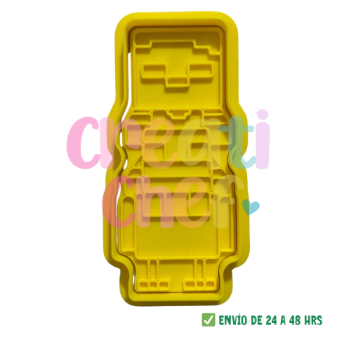 Cortador Minecraft Creeper Pato