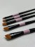 Kit de Pincéis Angular 5 peças - Ref. 242 - Regina A Santos Artes e Materiais
