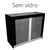 Balcão Vitrine SEM Vidro - 120 x 50 x 95 cm - MMF EXPOSITORES