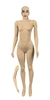 Manequim Plástico Feminino Bege + Braço p/ Cintura - R.2227 - comprar online