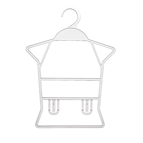 Kit Cabide Acrílico Corpo Bebe 27 cm (004245)