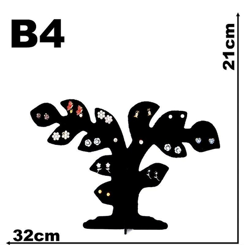 Expositor Veludo P/ Brinco Árvore Bonsai