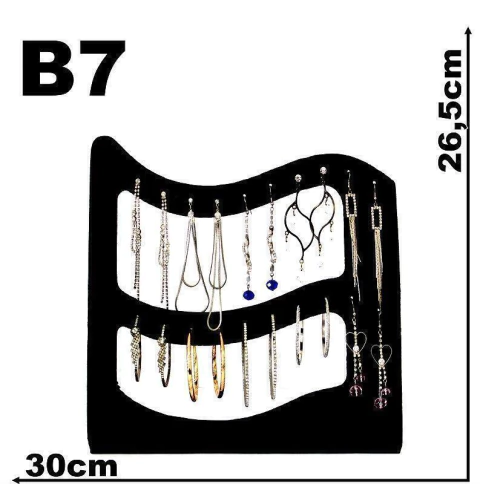 Expositor Veludo Para Brinco e Argola