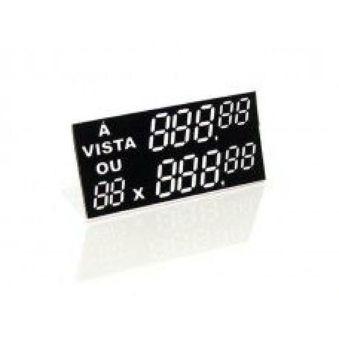 Etiqueta C/ Digito - 55 mm x 25 mm - Pct 50 Unid.